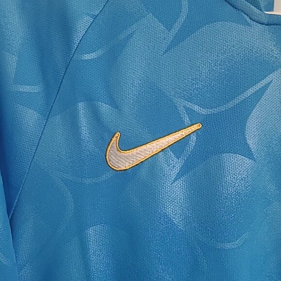 Nike NOCTA Men's Size Small Turks and Caicos Blue Glow Soccer Jersey DR2616-450 - Picture 7 of 7